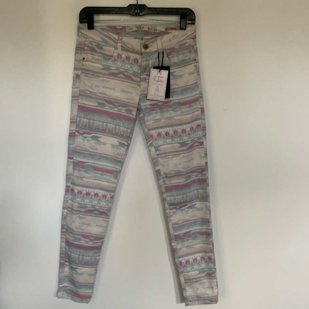 Zara skinny printed  Jeans-6